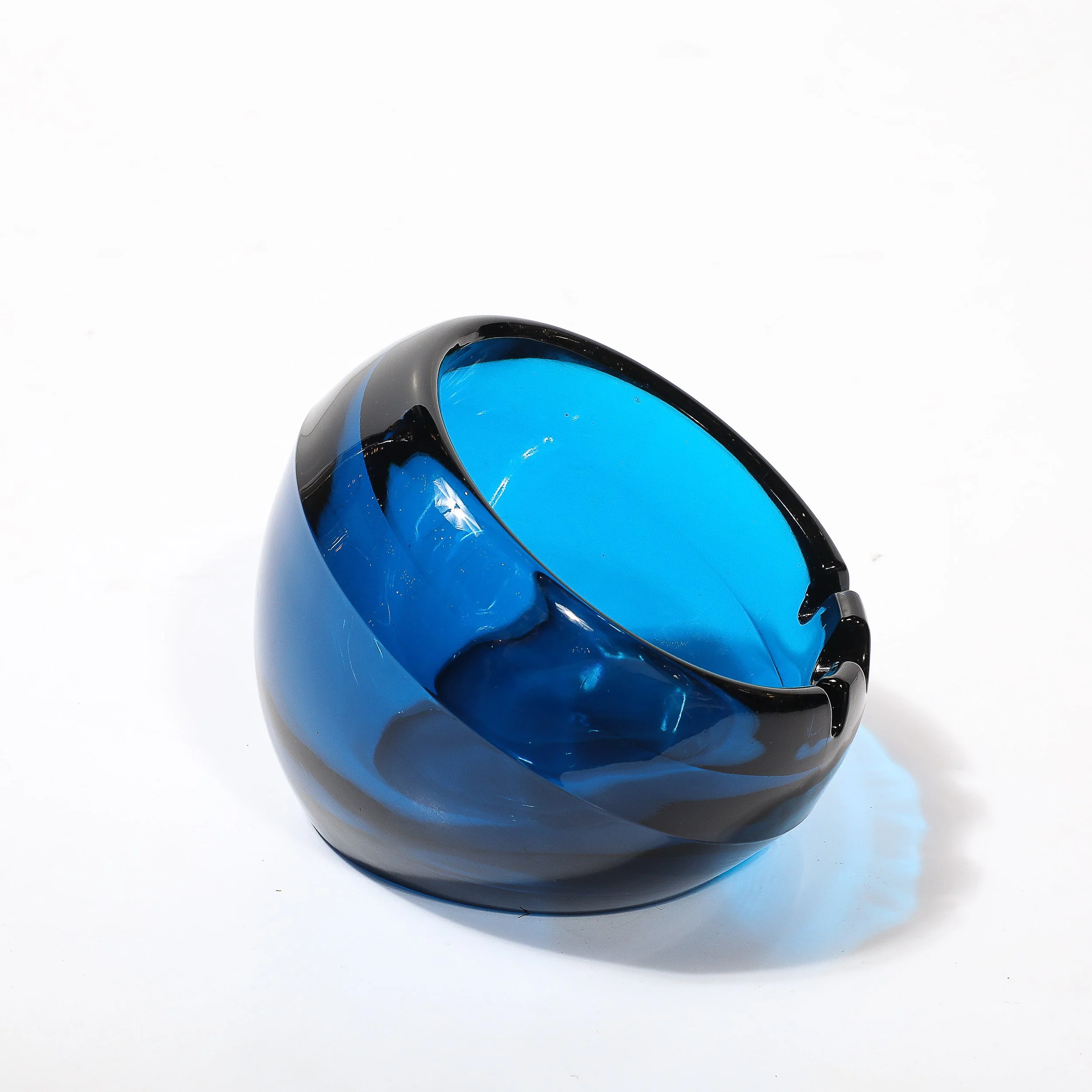 MURANO Decorato a Mano ムラノ ハイエナメル コンポート Modernist Handblown Murano Pendants with Oil Rubbed Bronze